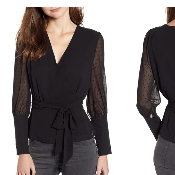 Chelsea28 Tops - Tie waist blouse